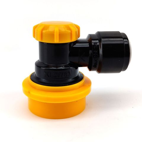1. Коннектор жидкостный Ball Lock с фитингом Duotight 9,5 мм